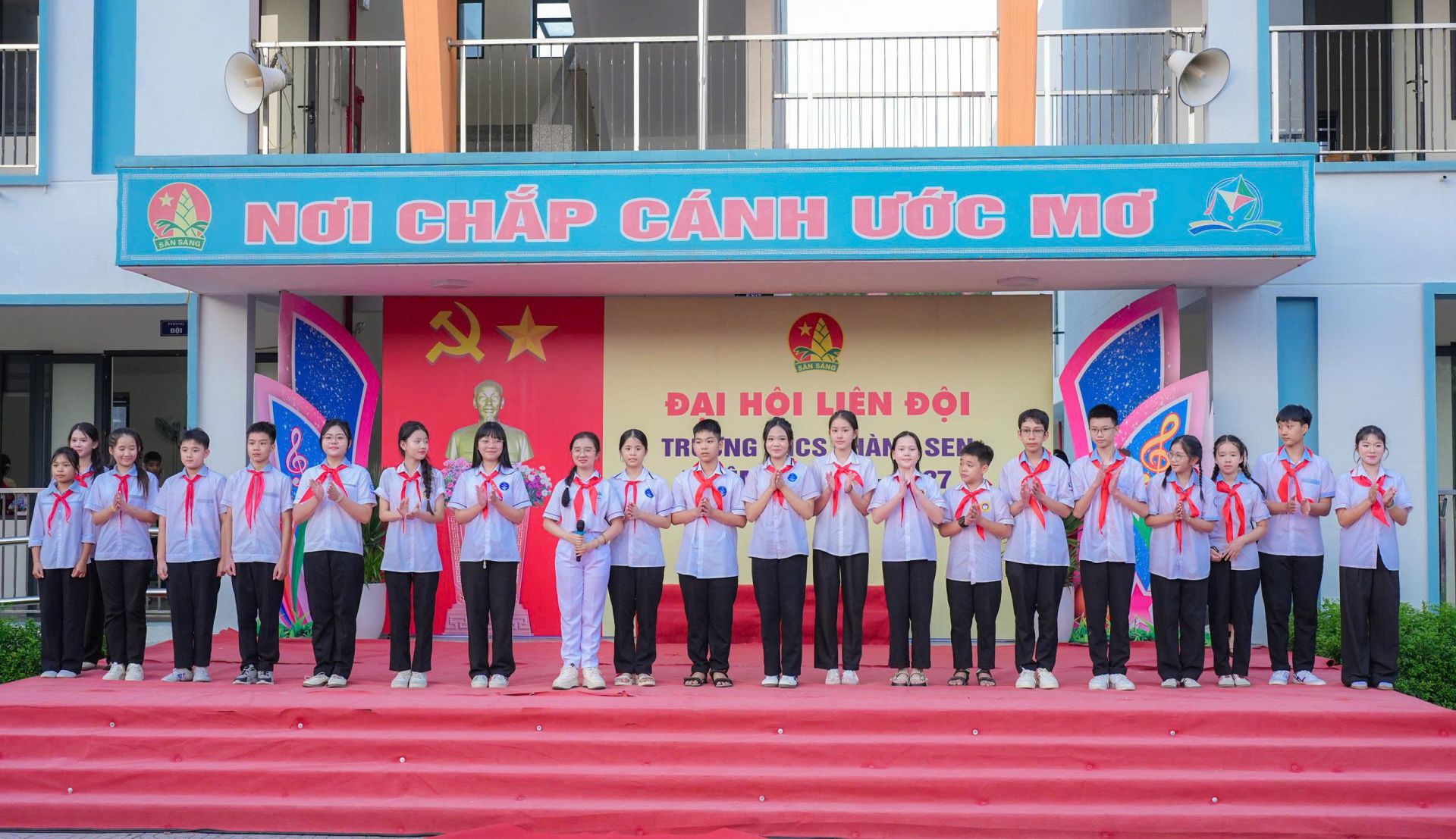Ban Chỉ huy Li&ecirc;n đội mới ra mắt tại Đại hội