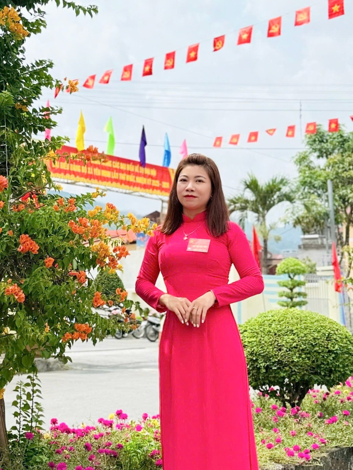 Ch&acirc;n dung c&ocirc; gi&aacute;o Đo&agrave;n Thị Phương Thảo.