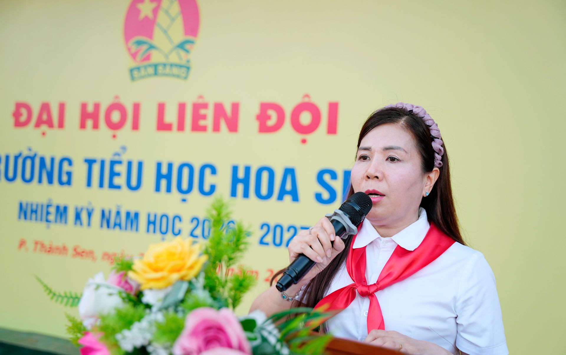 nh&agrave; gi&aacute;o Trần Thị Thu C&uacute;c &ndash; Hiệu trưởng