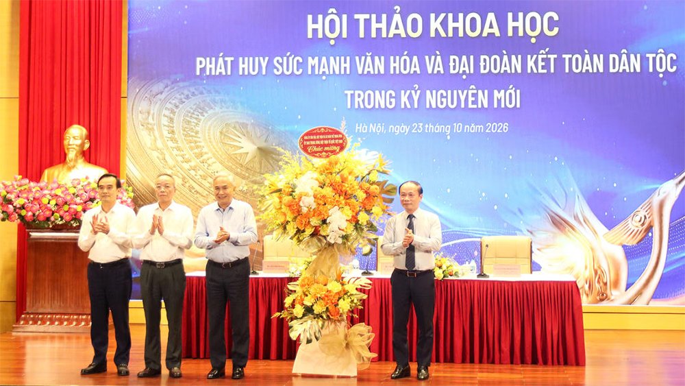 Đưa văn hóa thành sức mạnh tinh thần củng cố vững chắc khối đại đoàn kết toàn dân tộc